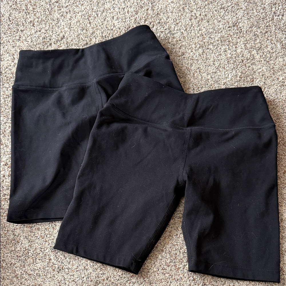 Mondetta Girls Black Bike Shorts